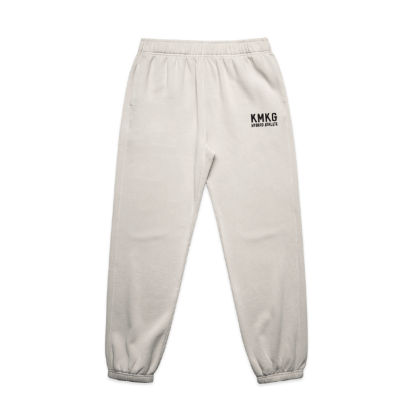 KMKG jogger faded bone, voorkant, voor sport en dagelijks gebruik, clean athletic fit