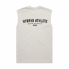 Faded Bone KMKG tanktop 'Hybrid Athlete' achterkant, tanktop voor training en performance, licht en ademend