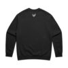 Zwarte KMKG sweater achterkant met beeldmerk van KMKG Hybrid Athlete